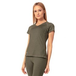 Koszulka termoaktywna turystyczna Tagart California Lady Olive ochrona UV. Zielone koszule nocne damskie tagart, bez wzorów, bez ramiączek. Za 209.00 zł.