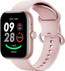 Smartwatch Joyroom Fit-Life JR-FT5 Plus Różowy (6956116708498). Czerwone zegarki smartwatch Joyroom, bez wzorów. Za 134.99 zł.