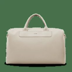 Duża torba podróżna WINGS WILLOW BEIGE. Brązowe torby na ramię męskie Wings, bez wzorów, z materiału, na ramię, duże. Za 259.90 zł.