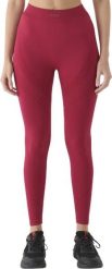 Legginsy damskie 4F FNK F389 burgund 4FRAW24TFTIF389 60S M/L. Czerwone legginsy damskie 4F, bez wzorów. Za 123.78 zł.