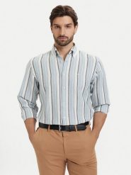 BOSS Koszula Ricoplus 50559324 Kolorowy Regular Fit. Koszule męskie Boss, m, bez wzorów, z bawełny, bez kołnierzyka, bez ramiączek. Za 549.99 zł.