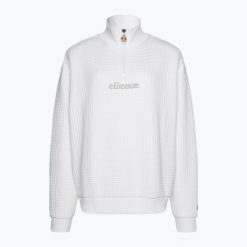 Bluza damska Ellesse Polar Catic 1/2 Zip Track. Białe bluzy damskie Ellesse, bez wzorów, z polaru, sportowe, bez ramiączek, bez kaptura. Za 159.99 zł.