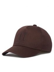 Armani Exchange Czapka z daszkiem XW001179 AF14711 U6032 Brązowy. Brązowe czapki damskie Armani Exchange, bez wzorów, z bawełny. Za 289.99 zł.