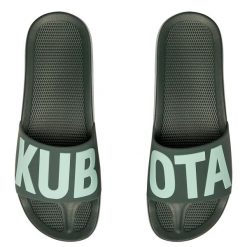 Kubota Klapki Basenowe Basic 2.0. Zielone klapki męskie Kubota, bez wzorów, bez zapięcia. Za 99.99 zł.