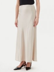 Bruuns Bazaar Spódnica maxi Joanelle BBW4296 Écru Regular Fit. Spódnice damskie Bruuns Bazaar, bez wzorów, z syntetyku, maxi. Za 239.99 zł.
