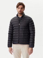 Tommy Hilfiger Kurtka przejściowa Core Packable MW0MW39990 Czarny Regular Fit. Czarne kurtki męskie Tommy Hilfiger, l, bez wzorów, z syntetyku, bez kaptura. Za 629.99 zł.