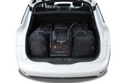 Torby Do Bagażnika Citroen C4 Picasso 2013-2018 4Szt Kjust. Czarne torby podróżne damskie KJUST, bez wzorów, z kauczuku. Za 1,233.00 zł.