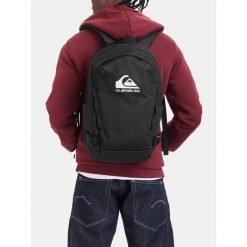 Plecak Quiksilver. Czarne plecaki damskie Quiksilver, bez wzorów. Za 159.99 zł.
