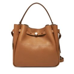 Torebka Tory Burch. Brązowe torebki do ręki damskie Tory Burch, bez wzorów, bez dodatków. Za 2,129.00 zł.