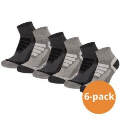 Skarpety turystyczne Quarter Xtreme , 6 par. Multi szare. Szare skarpetki damskie XTREME SOCKSWEAR, bez wzorów. Za 181.99 zł.