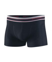 Bokserki termoaktywne męskie BX10870. Czarne bokserki męskie Brubeck, bez wzorów, z poliamidu. Za 84.99 zł.