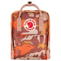 Plecak Fjall Raven Kånken Graphics Mini Dorośli. Czerwone plecaki męskie Fjällräven, bez wzorów, z bawełny. Za 523.99 zł.