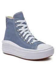 Converse Trampki Chuck Taylor All Star Move A06500C Fioletowy. Fioletowe trampki i tenisówki damskie Converse, bez wzorów, z materiału, bez zapięcia. Za 259.99 zł.