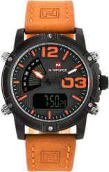 Zegarek Naviforce ZEGAREK MĘSKI NAVIFORCE - CYCLONE - DUAL TIME (zn036d) + box uniwersalny. Zegarki męskie Naviforce, bez wzorów. Za 98.08 zł.