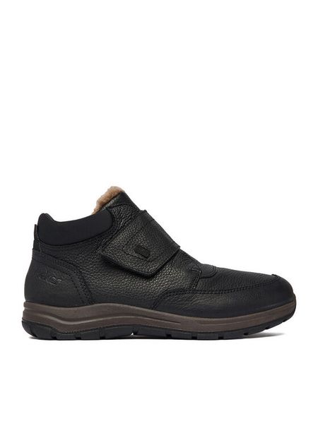 Rieker Botki CEO-03680-00 Czarny. Czarne botki męskie Rieker, bez wzorów, ze skóry, bez obcasa, bez zapięcia. Za 459.99 zł.