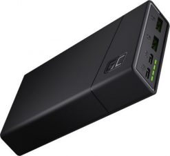 Powerbank Green Cell PBGC03 20000mAh Czarny. Czarne powerbanki Green Cell. Za 103.37 zł.