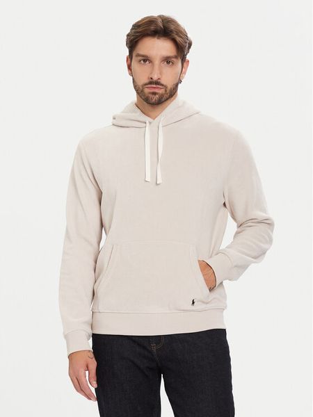 Polo Ralph Lauren Bluza 714915967005 Beżowy Regular Fit. Brązowe bluzy męskie Polo Ralph Lauren, l, bez wzorów, z bawełny, bez ramiączek, bez kaptura. Za 459.99 zł.