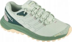 Merrell Fly Strike J068488 Zielone 38. Zielone buty sportowe męskie Merrell, bez wzorów, bez zapięcia. Za 339.98 zł.