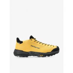 Buty outdoor Zamberlan Free Blast GTX. Żółte buty zimowe męskie Zamberlan, bez wzorów, bez obcasa, bez zapięcia. Za 571.99 zł.