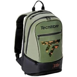 Plecak Tecnifibre Tour Endurance. Zielone plecaki męskie TECNIFIBRE, bez wzorów, z materiału, sportowe. Za 264.95 zł.