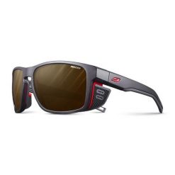 Okulary przeciwsłoneczne w góry JULBO SHIELD czarne fotochrom kat.2-4. Brązowe okulary przeciwsłoneczne damskie JULBO. Za 950.00 zł.