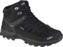 Buty trekkingowe męskie CMP Rigel Mid Trekking Shoe Wp Nero/Nero r. 40 (3Q12947-72YF). Trekkingi męskie CMP, bez zapięcia. Za 449.99 zł.