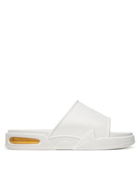 Giuseppe Zanotti Klapki RM60001 Biały. Białe klapki męskie Giuseppe Zanotti, bez wzorów, z syntetyku, bez zapięcia. Za 661.99 zł.