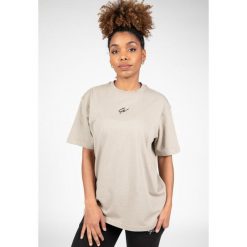 Bixby Duże rozmiary Koszulka - Beżowy. Brązowe bluzki damskie GORILLA WEAR, xs, bez wzorów, sportowe, bez kołnierzyka, bez ramiączek. Za 149.00 zł.