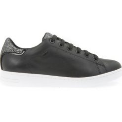 Geox Jaysen Tenisówki Czarny. Czarne trampki męskie Geox, bez wzorów, z materiału, bez zapięcia. Za 464.95 zł.