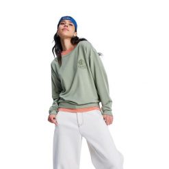 Dla Kobiety SURFING BY MOONLIGHT Zielony. Zielone koszulki sportowe damskie Roxy, m, bez wzorów, z elastanu, bez ramiączek. Za 219.99 zł.