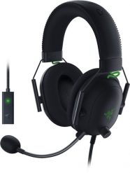 Razer Blackshark V2 + USB Mic Enhancer czarny. Czarne słuchawki dla graczy RAZER. Za 515.00 zł.