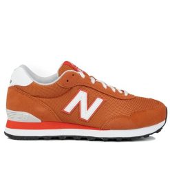 Buty męskie sportowe New Balance ML515. Białe buty sportowe męskie New Balance, bez wzorów, bez zapięcia. Za 399.00 zł.