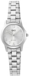 Zegarek damski QQ C56A-004P srebrny. Szare zegarki damskie Q&Q, srebrne. Za 159.00 zł.