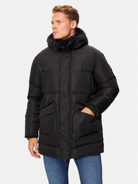 Bomboogie Kurtka puchowa CM8611TTNP4 Czarny Regular Fit. Czarne kurtki męskie Bomboogie, m, bez wzorów, z puchu, bez kaptura. Za 1,139.00 zł.