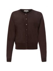 Opus Kardigan damski - Desela Kobiety brązowy, 38. Brązowe kardigany damskie Opus, na lato, bez wzorów, z wiskozy, bez kołnierzyka. Za 399.95 zł.