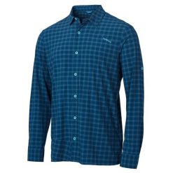 Koszula z długim rękawem Ternua Athym. Szare koszule męskie TERNUA, m, bez wzorów, z materiału, eleganckie, bez kołnierzyka, bez ramiączek. Za 400.50 zł.