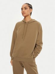 Max Mara Leisure Bluza Flipper 2426926038 Brązowy Regular Fit. Brązowe bluzy damskie Max Mara Leisure, xs, bez wzorów, z syntetyku, bez ramiączek, bez kaptura. Za 699.99 zł.