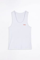 NOX TEAM Women's Tank Top White XS. Białe topy damskie nox, s, bez wzorów, bez kołnierzyka, bez ramiączek. Za 105.75 zł.