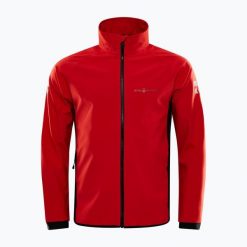 Kurtka żeglarska męska Sail Racing Spray Softshell. Czerwone kurtki męskie Sail Racing, m, bez wzorów, z softshellu, sportowe, bez kaptura. Za 579.99 zł.