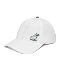Czapka z daszkiem Billabong. Białe czapki damskie Billabong, bez wzorów. Za 49.99 zł.