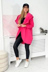Bluza z krótkim suwakiem fuksja. Czerwone bluzy damskie KESI, l, bez wzorów, z bawełny, bez ramiączek, bez kaptura. Za 355.46 zł.