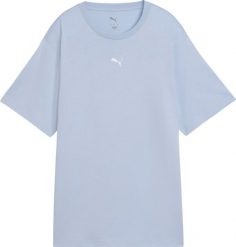 Puma Koszulka damska Puma ESS Relaxed Tee niebieska 684971 55 2XL. Niebieskie bluzki damskie Puma, xl, bez wzorów, bez kołnierzyka, bez ramiączek. Za 149.76 zł.