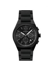 Armani Exchange Zegarek Rafael AX4183 Czarny. Czarne zegarki męskie Armani Exchange, bez wzorów. Za 979.99 zł.