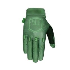 Długie rękawice Fist Handwear Earth Stocker. Zielone rękawiczki damskie FIST, bez wzorów. Za 226.00 zł.