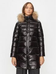 Hetregó Płaszcz zimowy Lilith 8K726M 23WD05 Czarny Regular Fit. Czarne płaszcze damskie HETREGO, na zimę, m, bez wzorów, z syntetyku, bez kołnierzyka, bez kaptura. Za 2,959.00 zł.