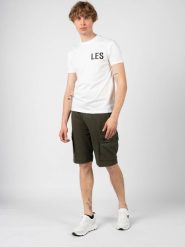 Les Hommes T-shirt | LF224300-0700-1009 | Grafic Print | Mężczyzna | Biały. Białe t-shirty męskie Les Hommes, l, bez wzorów, z bawełny, bez kołnierzyka, bez ramiączek. W wyprzedaży za 279.00 zł.