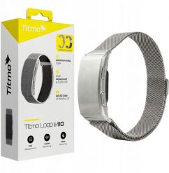 Smartband GepardWatches Inteligentny smartband Titmo Loop I-110 Bluetooth EKG HRV HR BP SPO2 IP68 srebrny. Szare smartbandy GepardWatches. Za 296.02 zł.