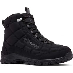 Buty zimowe męskie Columbia Firecamp Boot. Czarne buty zimowe męskie Columbia, na zimę, bez wzorów, bez obcasa, bez zapięcia. Za 386.99 zł.