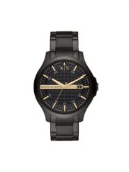 Armani Exchange Zegarek Hampton AX2413 Czarny. Czarne, cyfrowe zegarki męskie Armani Exchange, bez wzorów. Za 979.99 zł.
