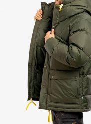 Kurtka puchowa męska Fjallraven Expedition Down Lite Jacket. Zielone kurtki męskie Fjällräven, l, bez wzorów, z puchu, klasyczne, bez kaptura. Za 2,640.80 zł.
